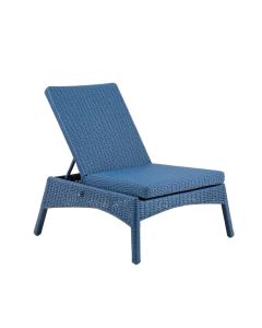 Ash Bend Outdoor Lounge Chair - Blue (synthetic illustration; no displayed measurements)