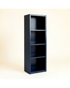 Ash Brook Narrow Cubby Tower - Navy (synthetic illustration; no displayed measurements)