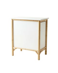 Cedar Dale Freestanding Laundry Folding Counter - White