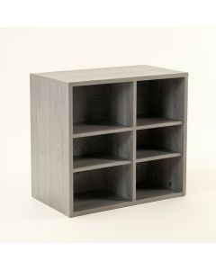 Summit Canyon Desktop Shelving Unit - Gray (synthetic illustration; no displayed measurements)