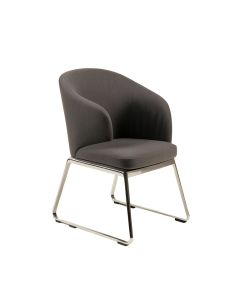 Wiston King Louis Back Side Chair In Clear