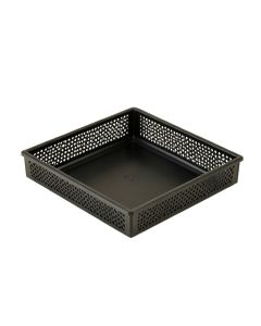 Hazel Bridge Empty Under-Desk Cable Tray - Black