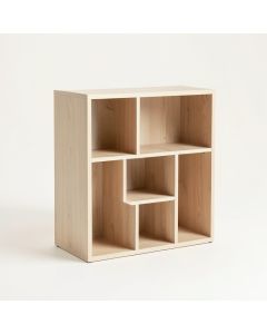 Brook Falls Desktop Shelving Unit - Beige (synthetic illustration; no displayed measurements)