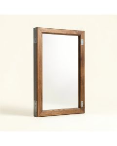 Cargin Industrial Accent Mirror (synthetic illustration; no displayed measurements)
