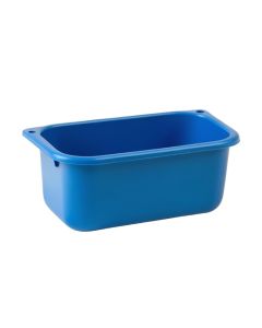 Spruce Canyon Empty Railing Planter With Integral Brackets - Blue (synthetic illustration; no displayed measurements)