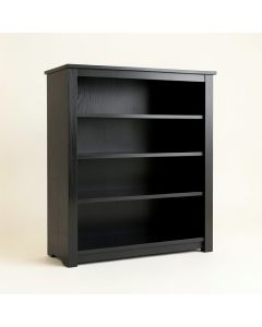 Elm Brook Freestanding Bookcase - Black (synthetic illustration; no displayed measurements)