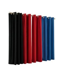 Hauppauge Patch Semi-Sheer Curtain Panels