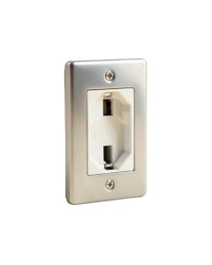 15-Amp Usb Charger/Tamper Resistant Duplex Receptacle Wall Mounted Outlet