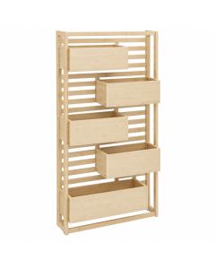 Ash Crest Empty Vertical Garden Frame - Ivory
