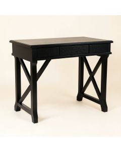 Laurel Bluff Writing Desk - Black (synthetic illustration; no displayed measurements)
