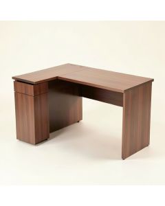 Aurea Reversible L-Shape Executive Desk (synthetic illustration; no displayed measurements)