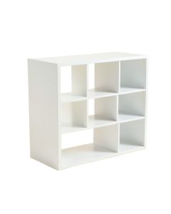 Field Dell Desktop Shelving Unit - White