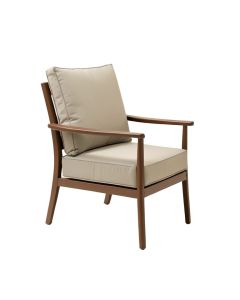 Brentwood Patio Dining Chair With Cushion (synthetic illustration; no displayed measurements)