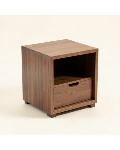 Haines End Table With Storage (synthetic illustration; no displayed measurements)