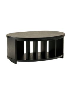 Alder Branch Shoe Storage Bench - Black
