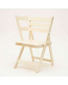 Sage Canyon Folding Outdoor Chair - Cream (synthetic illustration; no displayed measurements)