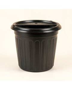 Wren Branch Closed Garden Compost Bin - Black (synthetic illustration; no displayed measurements)