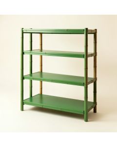 Slate Bridge Empty Seed-Starting Shelving Unit Without Lights - Green (synthetic illustration; no displayed measurements)