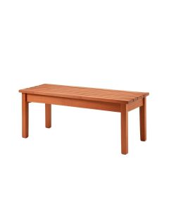 Hill Bridge Indoor Bench - Terracotta (synthetic illustration; no displayed measurements)