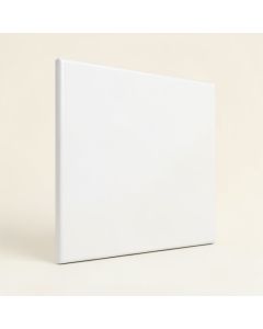Riverbank 19.63 '' X 19.63 '' 3D Wall Panel In White (synthetic illustration; no displayed measurements)