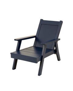River Bluff Outdoor Lounge Chair - Navy (synthetic illustration; no displayed measurements)