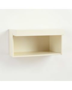 Ash Crest Wall-Mounted Shelf - Cream (synthetic illustration; no displayed measurements)
