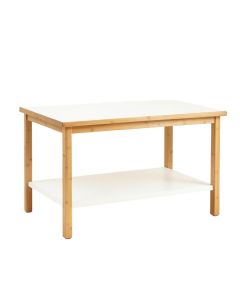 Willow Branch Empty Workshop Workbench - White (synthetic illustration; no displayed measurements)