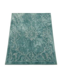 Hagerman Filigree Textured Power Loom Teal Rug (synthetic illustration; no displayed measurements)