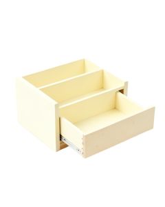 Moss Bluff Empty Coffee-Station Organizer - Ivory