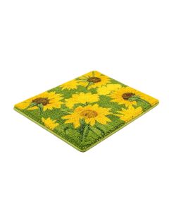 Landon Sunflowers Non-Slip Indoor Door Mat (synthetic illustration; no displayed measurements)