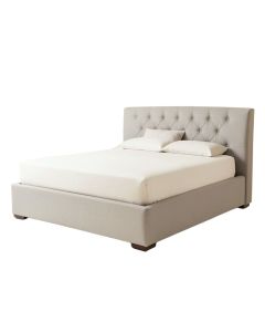 Carnegie Tufted Upholstered Platform Bed
