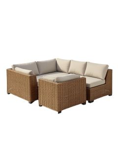 Domagala Yland Patio Sectional With Cushions (synthetic illustration; no displayed measurements)