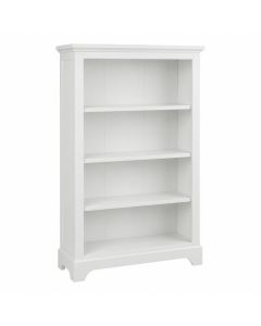 Cliff Branch Freestanding Bookcase - White