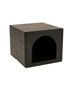 Heath Field Wall-Mounted Cat Perch - Black (synthetic illustration; no displayed measurements)