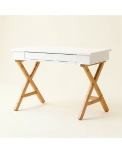River Canyon Writing Desk - White (synthetic illustration; no displayed measurements)