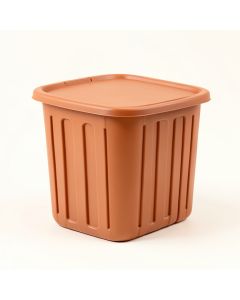 Fern Arc Laundry Hamper (synthetic illustration; no displayed measurements)