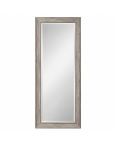 Machen Driftwood Leaner Beveled Venetian Full Length Mirror