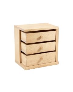 Glen Canyon Small-Parts Storage Drawer Cabinet - Beige (synthetic illustration; no displayed measurements)