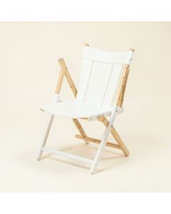 Dawn Arc Folding Outdoor Chair (synthetic illustration; no displayed measurements)