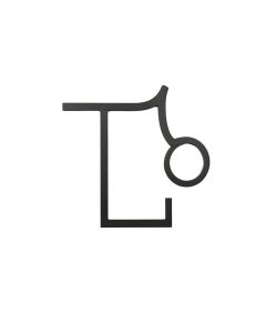 Westerlund Flourish Monogram Single Letter Sign