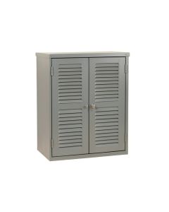 Dune Bridge Wall-Mounted Laundry Cabinet - Gray (synthetic illustration; no displayed measurements)