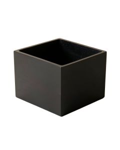 Ash Bluff Empty Furniture-Style Litter Enclosure - Black (synthetic illustration; no displayed measurements)