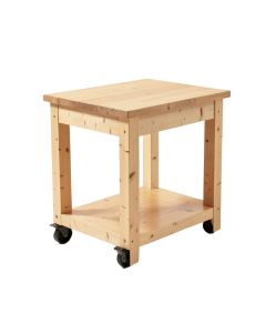 Lapithos Kitchen Island With Wood Top