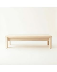 Dune Field Coffee Table - Ivory (synthetic illustration; no displayed measurements)