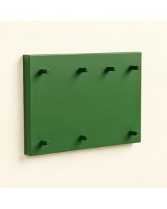 Harbor Crossing Empty Wall-Mounted Tool Organizer Panel - Green (synthetic illustration; no displayed measurements)