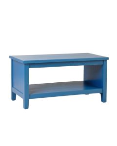 River Bluff Indoor Bench - Blue (synthetic illustration; no displayed measurements)