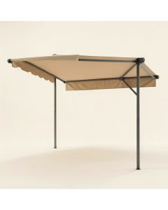 Sparta 12 Ft. W X 10 Ft. D Fabric Retractable Standard Door Awning (synthetic illustration; no displayed measurements)