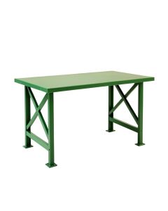 Alder Branch Empty Workshop Workbench - Green (synthetic illustration; no displayed measurements)