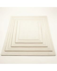Sage Crest Rectangular Outdoor Rug - Ivory (synthetic illustration; no displayed measurements)