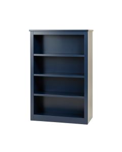 Vale Bluff Freestanding Bookcase - Navy (synthetic illustration; no displayed measurements)